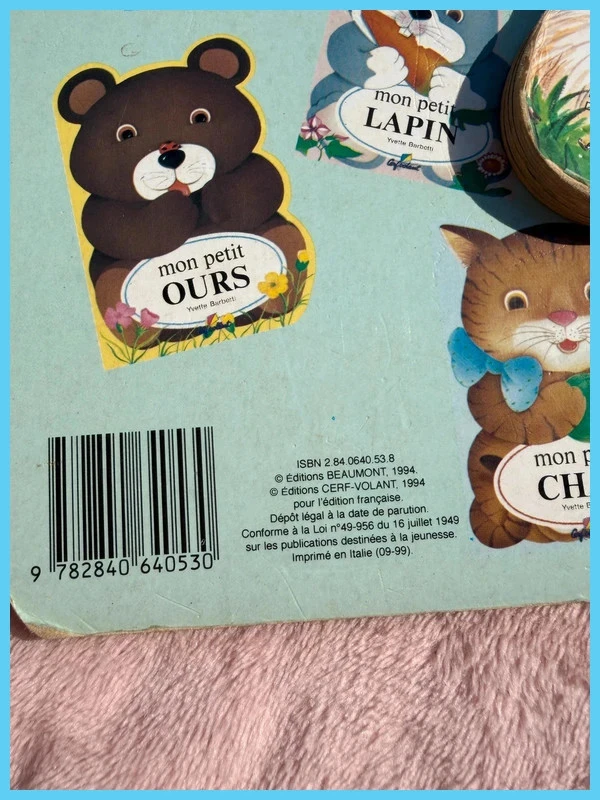 Lote de 2 libros juveniles vintage Mi gatito & El cachorro y el patito <3 – photo 5
